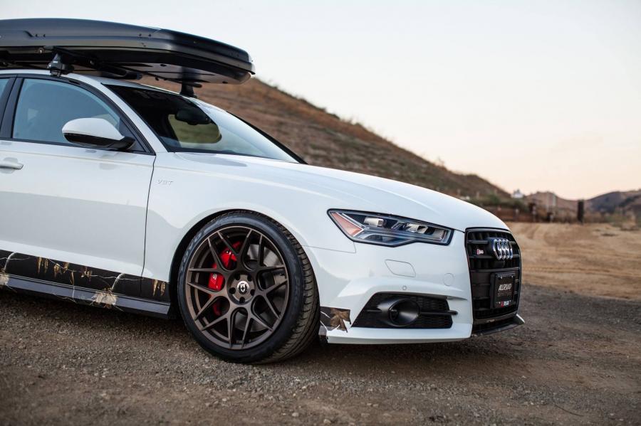 Детали экстерьера Audi S6 Sedan on HRE Wheels (FF01) 2017 года  (фото 4 из 4)